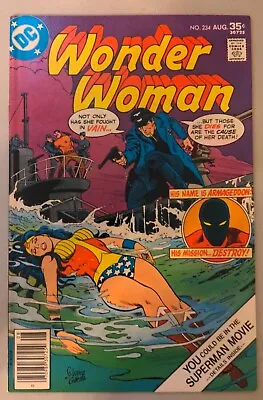Buy Wonder Woman #234 DC Comics Bronze Age 1st App Armageddon (a Nazi) Key Issue VF • 24.11£