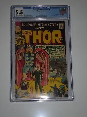 Buy Journey Into Mystery 113 (1965) CGC 5.5 Origin Of Loki • 104.07£