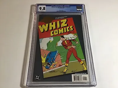 Buy DC 2000 Millennium Edition: Whiz Comics #2-CGC 9.8-Shazham-Gold Foil-Rare🔥 • 109.63£