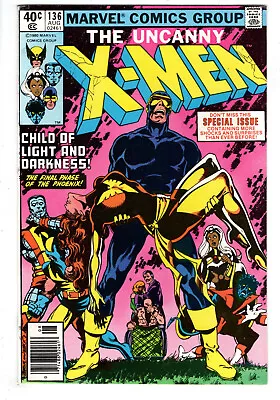 Buy Uncanny X-men #136 (1980) - Grade 7.0 - Lilandra App - Dark Phoenix Part 8! • 39.58£