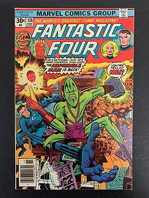 Buy Fantastic Four #176 *sharp!* (marvel, 1976)  Perez Art!  Lots Of Pics! • 7.99£