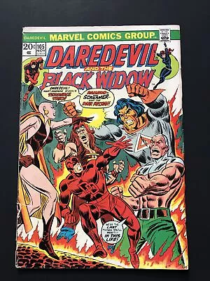 Buy Daredevil # 105 Marvel (1973) 1st Cover Appearance & Origin Moondragon • 20.11£
