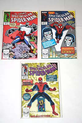Buy Spectacular Spider-Man #158 159 160! VF/NM! 1st Captain Universe Spiderman! • 11.85£