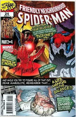 Buy Friendly Neighborhood Spider-man #24 Dynamic Forces Signed John Romita Sr Df Coa • 74.95£