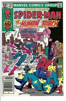 Buy Marvel Team-up #121 Fn+ Newsstand Spider-man And Human Torch 1st Frog Man :) • 35.56£