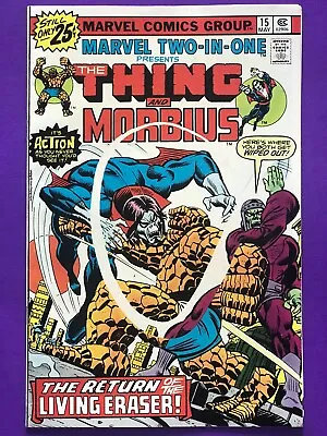 Buy Marvel Two-in-one #15 Vf/nm 9.0 High Grade Bronze Age Marvel • 23.72£