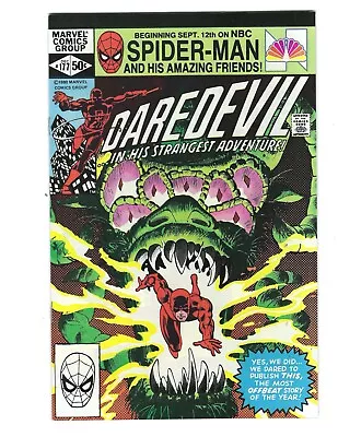 Buy Daredevil #176 1981 NM- Or Better  Frank Miller Elektra! Kingpin! Combine Ship • 19.98£
