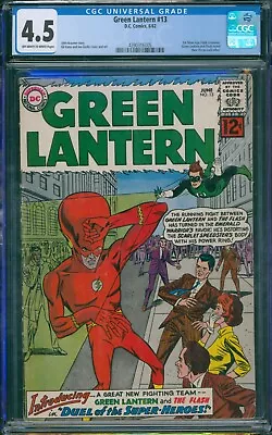 Buy Green Lantern #13 1962 CGC 4.5 OW-W Pages! • 101.37£