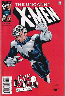 Buy THE UNCANNY X-MEN Vol. 1 #392 April 2001 MARVEL Comics - Bagged (Open) - CD • 29£
