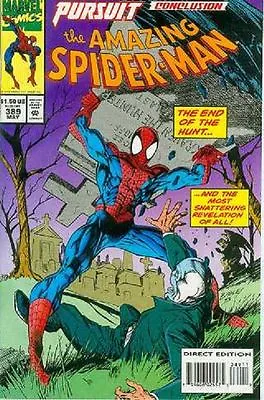 Buy Amazing Spiderman # 389 (bound-in Card-sheet) (Mark Bagley) (USA,1994) • 4.28£