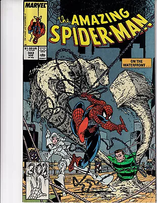Buy AMAZING SPIDER-MAN Vol. 1 # 303 1988 MARVEL Comics - Sandman • 39.50£