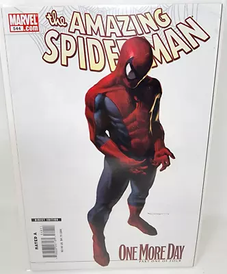 Buy Amazing Spider-man #544 Mephisto App Djurdjevic Variant One More Day *2007* 8.5 • 8.69£