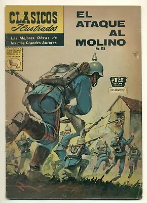 Buy CLASICOS ILUSTRADOS #135 El Ataque Al Molino, La Prensa Comic 1965 • 9.61£