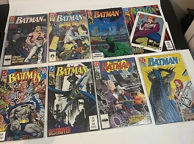 Buy BATMAN Lot 469-476 Run #475 Key 1992 1ST RENEE MONTOYA THE QUESTION DC COMICS • 19.76£