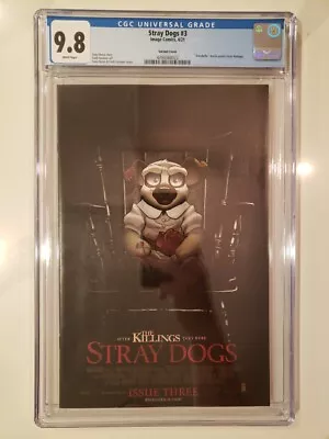 Buy Stray Dogs 3 Variant CGC 9.8 Image Comics 2021 Annabelle Homage • 27.88£