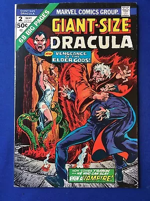 Buy Giant-Size Dracula #2 FN/VFN (7.0) MARVEL ( Vol 1 1974) Bondage Cover (C) • 28£
