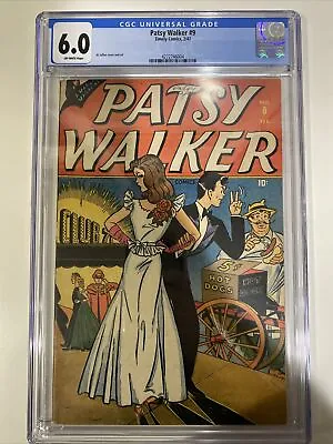 Buy Patsy Walker #9 Timely Pub 1947 CGC 6.0 FN • 357.70£