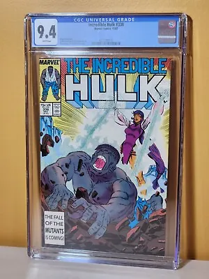 Buy Incredible Hulk #338 Cgc 9.4 +early Todd Mcfarlane Art+ 🔥combine Shipping $13 • 47.96£