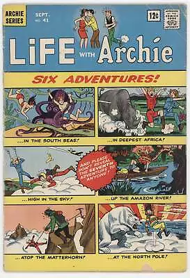 Buy Life With Archie 41 Archie 1965 GD VG Betty Veronica Swimsuit Bikini GGA 1st God • 86.97£