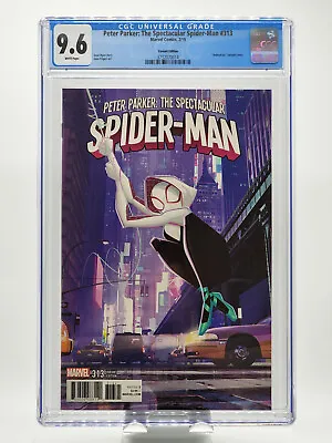 Buy Peter Parker: The Spectacular Spider-Man #313 2019 CGC 9.6 Animation Variant  • 63.54£
