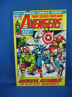Buy Avengers 100 Vf Barry Smith 1972 Marvel • 59.30£
