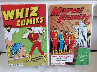 Buy Marvel Family #1 & Whiz Comics #2 1st App Captain Marvel Black Adam Facsimile NM • 9.62£