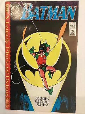 Buy Batman 442 1st Tim Drake As Robin 1989 DC • 7.90£