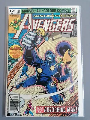 Buy Avengers #184 - FALCON JOINS The Avengers - Marvel Comics Bagged & BOARDED 1979 • 15£