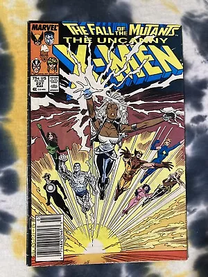Buy Uncanny X-MEN #227 (1988) Marvel Comics / Good / Fall Of The Mutants • 2.20£