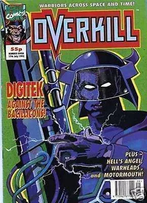 Buy Overkill # 7  Marvel UK Sci-Fi Magazine    17 Th. July   1992 • 4.95£