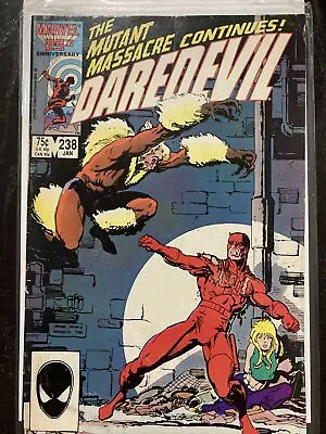 Buy Daredevil #238 - 1987  Mutant Massacre Epilogue. Marvel Comics.  • 3.20£