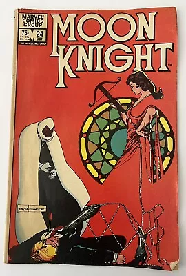 Buy Moon Knight - No. 24 Oct 1982 - Marvel Comic - Good Condition • 10.99£