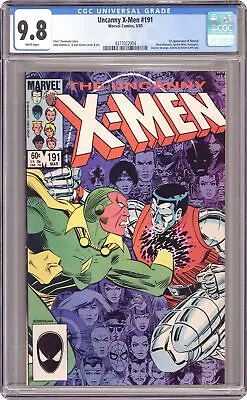 Buy Uncanny X-Men #191 CGC 9.8 1985 4377022004 • 138.53£