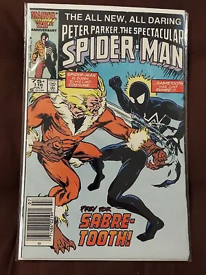Buy Spectacular Spider-Man 116 Vf Condition Newsstand Edition • 18.18£