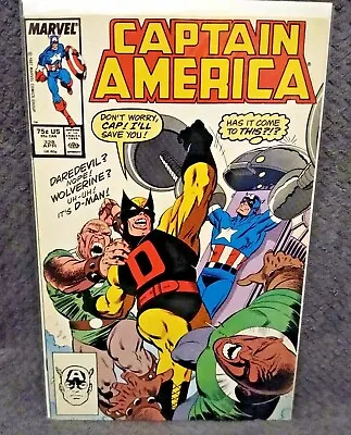 Buy CAPTAIN AMERICA #328 NM 1987 Marvel - Origin & 1st App Demolition Man (D-Man) • 19.95£