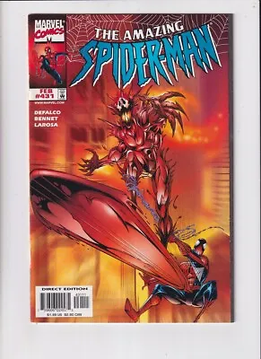 Buy Amazing Spider-Man (1963) # 431 (9.0-VFNM) (178178) 1st FULL Cosmic Carnage 1998 • 40.50£