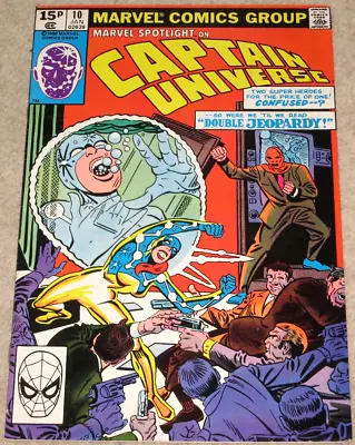 Buy Marvel Comics MARVEL SPOTLIGHT On CAPTAIN UNIVERSE #10 January 1981 • 1.75£