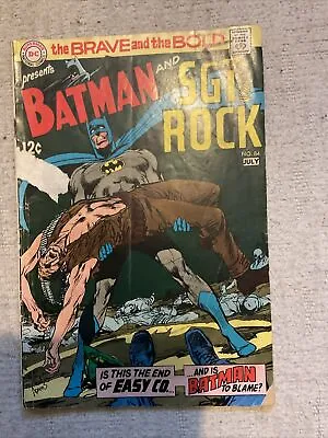 Buy Brave And The Bold #84 DC Comics Batman 1969 • 5£