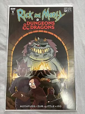 Buy Rick And Morty Vs Dungeons & Dragons #1 Cover A Oni Press • 4.27£
