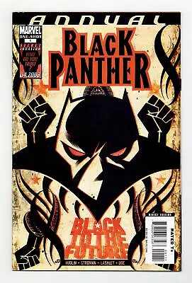 Buy Black Panther Annual #1 VF- 7.5 2008 1st Cameo App. Shuri As Black Panther • 25.42£