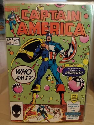 Buy Captain America #307 (1985, Marvel Comics) New Warehouse Inventory, VF Condition • 16.54£
