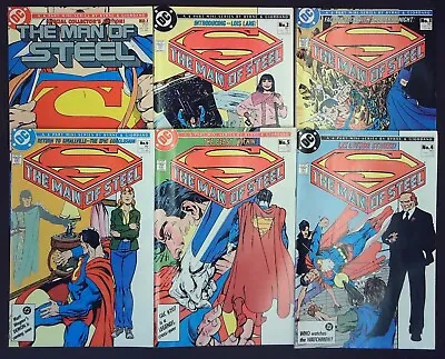 Buy THE MAN OF STEEL (1986) #1-6 SET - ALL NM - Back Issue • 19.99£