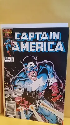 Buy Marvel Comics  Captain America  Issue #321 Sept.1986 (Newsstand) (VF/VF+) • 18.18£