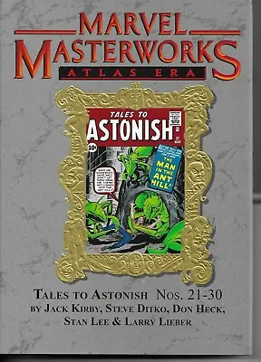 Buy MARVEL MASTERWORKS: Atlas Era TALES To ASTONISH V3 (2010) 1st EDTN USA HARDBACK • 94.95£