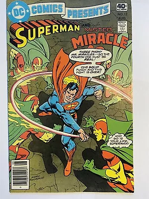 Buy DC COMICS PRESENTS #12 Superman Mister Miracle DC Comics 1979 FN • 3.95£