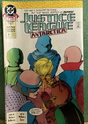 Buy DC COMIC JUSTICE LEAGUE Of AMERICA ANNUAL NUMBER 4 (1990) MINT UNREAD • 3.25£