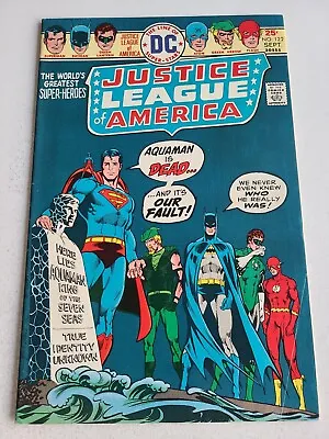 Buy Justice League Of America 122, DC 1975 Comic, F/VF 7.0 • 9.49£