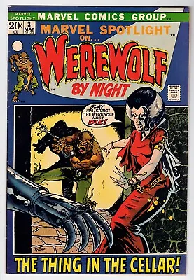 Buy Marvel Spotlight #3 6.5 2nd Werewolf By Night 1973 Ow/w Pages • 48.46£