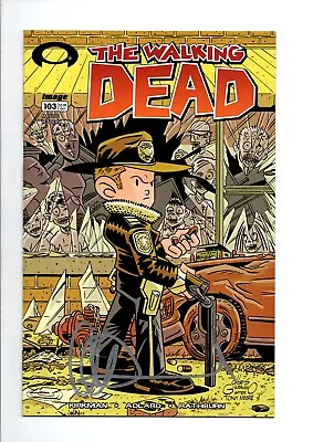 Buy Walking Dead #103, Homage Variant Cover, Signed By Charlie Adlard, No COA, 2012 • 14.99£