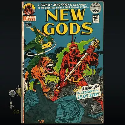 Buy DC Comics NEW GODS #7 First Steppenwolf Mister Miracle Origin 1971 VF-! • 35.48£